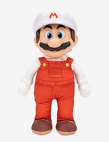Super Mario - Nintendo The Super Mario Galaxy Movie - Jumbo Roto Plush Fire Mario - Filmų ir pasakų personažų žaidimas - Oranžinė