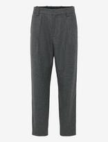 Maison Kitsune - Tailored Pants - Klasikinės kelnės - Pilka