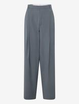 Maison Kitsune - Single-Pleated Pants - Klasikinės kelnės - Pilka