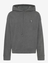 Maison Kitsune - Bold Fox Head Patch Oversize Hoodie - Džemperis - Pilka