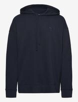 Maison Kitsune - Bold Fox Head Patch Oversize Hoodie - Džemperis - Tamsiai mėlyna