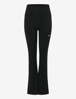 Nike - Nike Dri-Fit One High-Waisted Flared Leggins - Treniruočių tamprės - Juoda