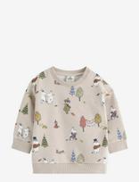 Lindex - Moomin Sweatshirt With Brushed Inside - Megztinis - Smėlio