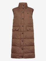 Whistler - Amaretto W Long Puffer Vest - Sportinė liemenė - Ruda