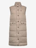 Whistler - Amaretto W Long Puffer Vest - Sportinė liemenė - Smėlio