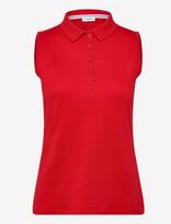 Calvin Klein Golf - S/Less Peformance Cotton Pique Polo - Sportiniai polo marškinėliai - Raudona