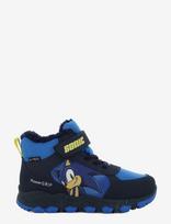 Leomil - Boys Snowboot - Žieminiai batai su raišteliais - Tamsiai mėlyna