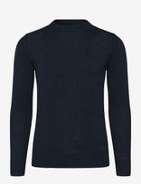 Lyle & Scott - Tonal Eagle Crew Neck Jumper - Megztinis - Tamsiai mėlyna