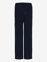 Lyle & Scott - Cord Straight Leg Trousers - Kelnės - Tamsiai mėlyna