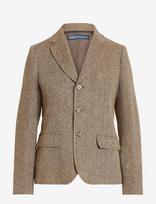 Polo Ralph Lauren - Single-Breasted Herringbone Blazer - Vieneilės striukės - Ruda