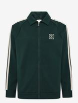 Calvin Klein - Ls Luxe Ponte Track Jacket - Lengva striukė - Žalia