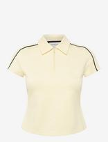 Calvin Klein Jeans - Ss Punto Milano Shrunken Polo - Marškinėliai trumpomis rankovėmis - Geltona