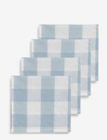 Midnatt - Napkins 4-Pack Bluey - Audinių servetėlės - Mėlyna