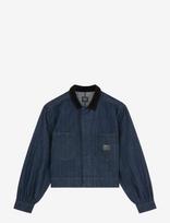 Lee Jeans - Cropped Chore Jacket - Džinsai - Mėlyna