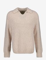 Gant - Wool Silk Polo - Polo marškinėliai ilgomis rankovėmis - Smėlio