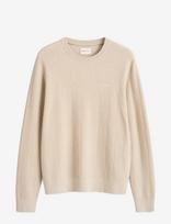 Gant - Herringbone Textured C-Neck - Apvalios apykaklės megztinis - Smėlio
