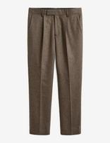 Gant - Wool Herringbone Suit Pants - Klasikinės kelnės - Ruda