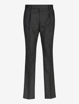 Gant - Wool Herringbone Suit Pants - Klasikinės kelnės - Pilka