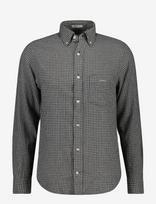 Gant - Reg Windblown Flannel Check Shirt - Flaneliniai marškiniai - Pilka