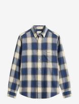 Gant - Reg Windblown Flannel Check Shirt - Flaneliniai marškiniai - Mėlyna