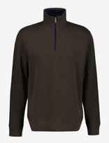 Gant - Sacker Rib Half Zip - Megztinis su užtrauktuku - Ruda