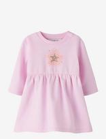 Name It - Nbftarina Ls Dress Swe Bru - Suknelė ilgomis rankovėmis - Rožinė