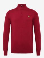 Lyle & Scott Sport - Golf Quarter Zip Jumper - Sportinis megztinis - Burgundiška splava