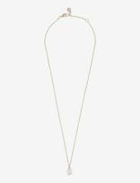 SNÖ Of Sweden - Lucy Drop Pendant Neck 45 G/White - 45 Cm - Grandinėlė - Aukso
