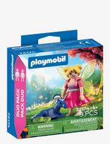 PLAYMOBIL - Duopack Fairy With Unicorn Foal - Playmobil Duopacks - Marga / raštuota
