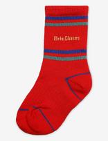 Bobo Choses - Lake Monster Short Socks Bobo Choses - Kūdikių kojinės - Raudona