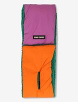Bobo Choses - Color Block Sheepskin Neck Warmer - Kaklo mova - Rožinė