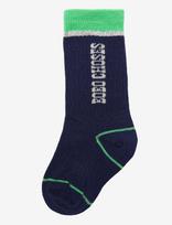 Bobo Choses - Bobo Choses Long Socks Bc - Kūdikių kojinės - Tamsiai mėlyna