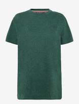 Superdry - Essential Stacked Logo Emb Tee - Laisvalaikio marškiniai - Žalia