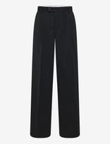 Annarr - Anrnorr 261 Wool Blend Trouser - Klasikinės kelnės - Juoda