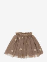 THE NEW SIBLINGS - Tnstyna Mesh Skirt - Tiulio sijonas - Smėlio