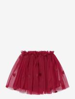 THE NEW SIBLINGS - Tnstyna Mesh Skirt - Tiulio sijonas - Raudona