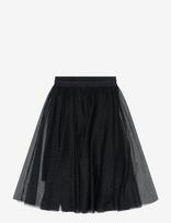 The New - Tnyancy Mesh Skirt - Tiulio sijonas - Juoda