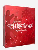 Depend Cosmetic - Christmas Beauty Calendar - Advent Calendar - Raudona