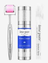 Âme Pure - Wrinkleraser Basic - Anti-Age Microneedling Derma Roller Kit - Gua Sha ir veido voleliai - Mėlyna