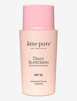Âme Pure - Daily Sunscreen Spf 50 - Uva Uvb Anti-Aging Face Cream - Veido odos priežiūrai - Balta