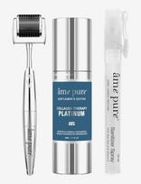 Âme Pure - Cit Platinum Gentlemen Kit -  Microneedling Derma Roller Set - Rankų dezinfekantas - Sidabro