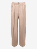 Filippa K - Milo Flannel Trousers - Klasikinės kelnės - Smėlio