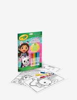 Crayola - Crayola Coloring & Activity Gabby's Dollhouse - Spalvinimo ir rankdarbių knygos - Marga / raštuota