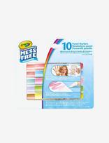 Crayola - Crayola Color Wonder Pastel Mini Markers 10 Pcs - Pieštukai - Marga / raštuota