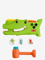 Fisher-Price - Fisher-Price Sit & Tap Rolligator - Plaktuko žaislas - Žalia
