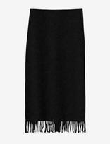 RODEBJER - Rodebjer Blaine Fringe - Megztas sijonas - Juoda