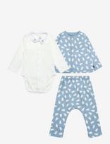 Petit Bateau - Ensemble Long - Bodžių rinkinys - Mėlyna