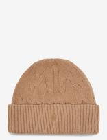 Ralph Lauren Kids - Cable-Knit Cotton Hat - Kepurė - Smėlio