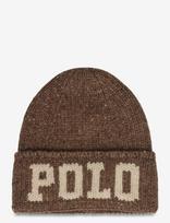 Polo Ralph Lauren - Intarsia-Knit Merino-Wool-Blend Beanie - Kepurė - Ruda