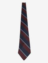 Polo Ralph Lauren - Vintage-Inspired Striped Silk Tie - Kaklaraištis - Burgundiška splava